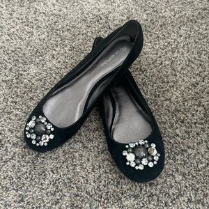 Vía spiga ballet flats rhinestone detail GUC